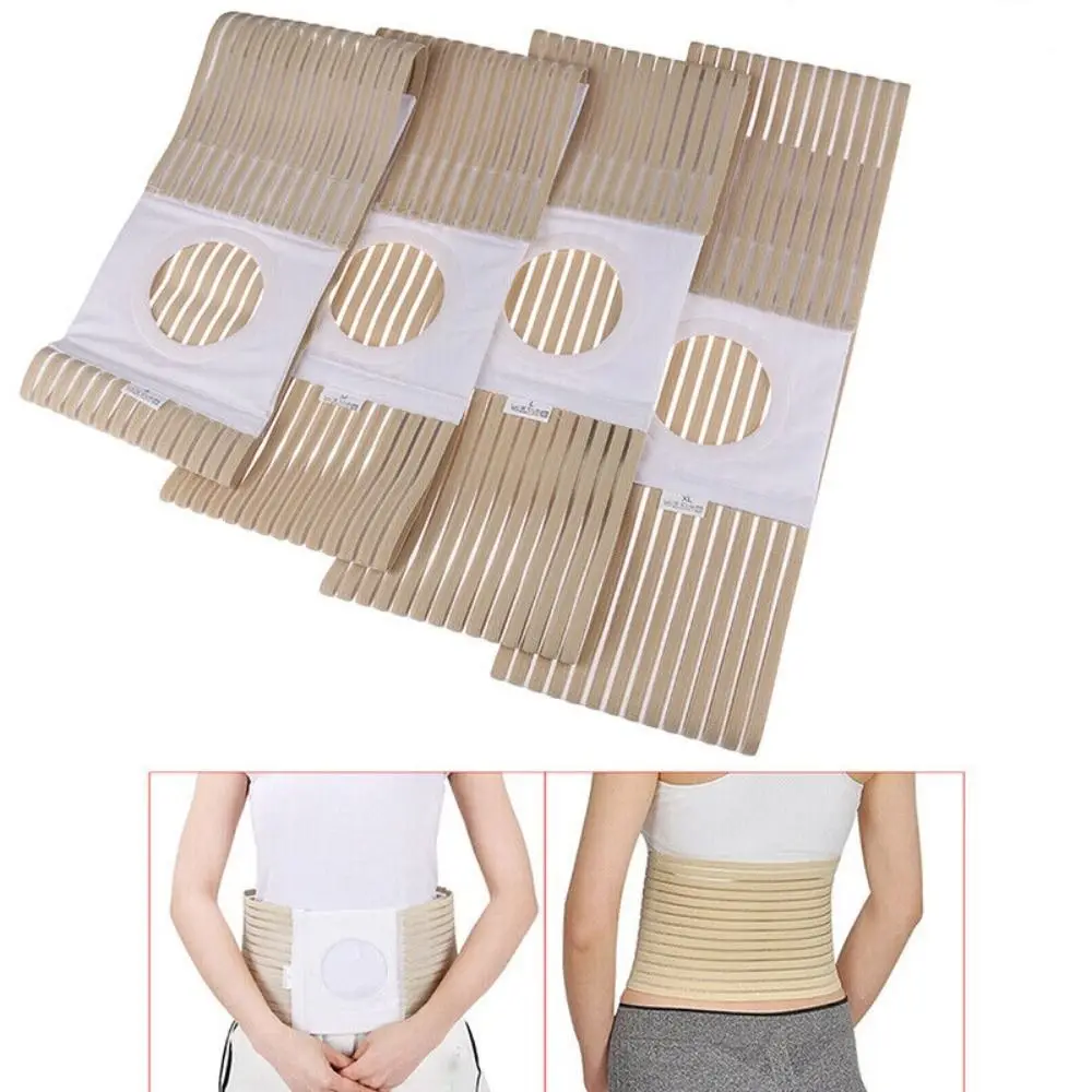 Care Elastic Stoma Strap Comfortable Colostomy Belt Ostomy Belt Abdominal Binder Brace Ostomy Hernia Support
