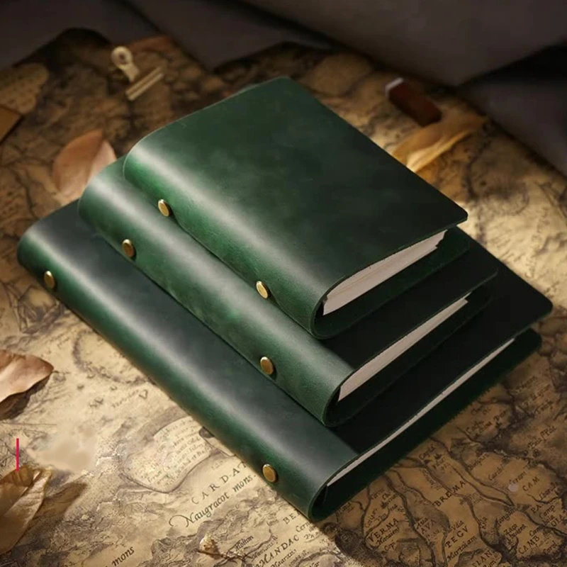 Notebook Loose-Leaf Binder Leather Journal Notepad With Zipper ddmysmile Binder Bags Card Pockets A5/A6/A7 Budget Planner Dropshipping Smile