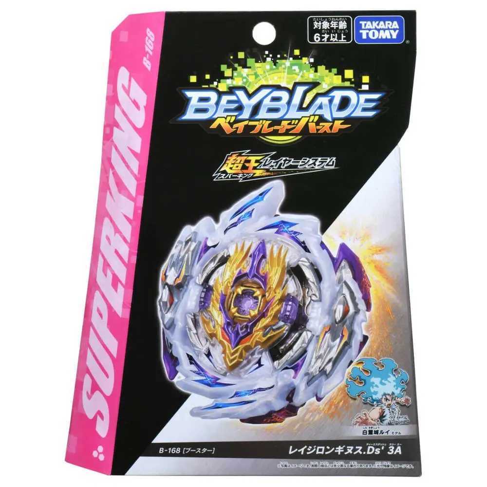 4D Beyblades Takara Tomy Beyblade Burst SuperKing Booster B-168 Rage Longinus.Ds 3A