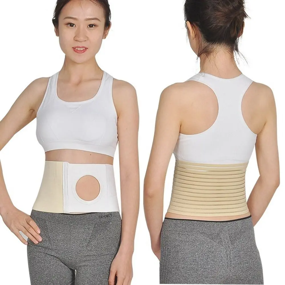 Care Elastic Stoma Strap Comfortable Colostomy Belt Ostomy Belt Abdominal Binder Brace Ostomy Hernia Support