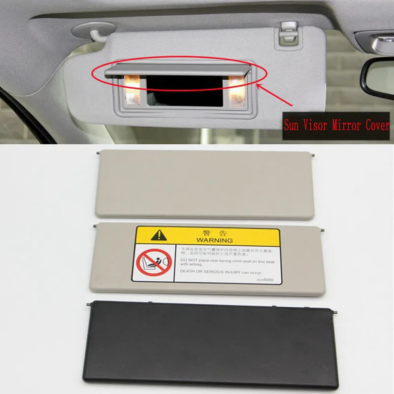 Sun visor vanity mirror cover sun visor lamp cover For Buick Regal Lacrosse ENVISION Verano Excelle MALIBU