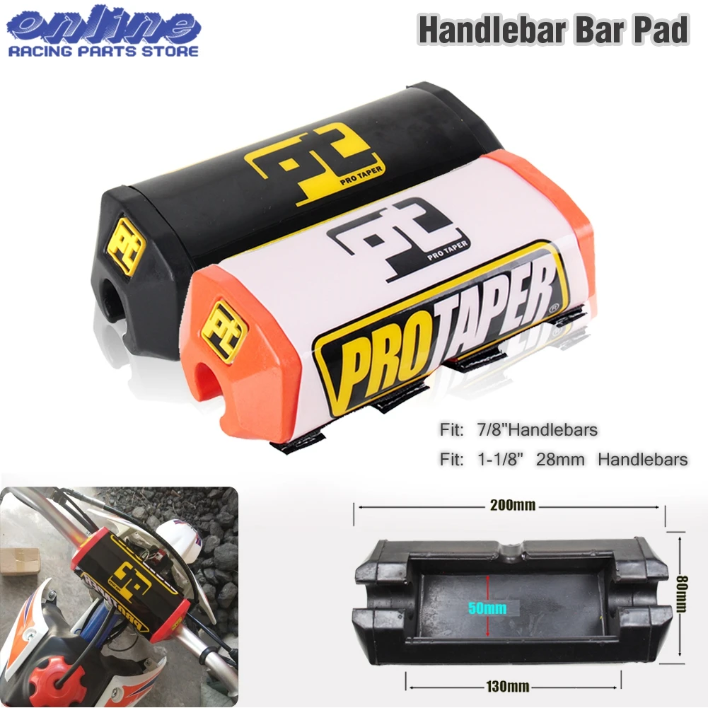 Square 2.0 Pro Taper Motocross Handlebar Chest Protector Cross Bar Pad Fit 1-1/8 Handle Bar Motorcycle Dirt Pit Bike Accessories ddmysmile