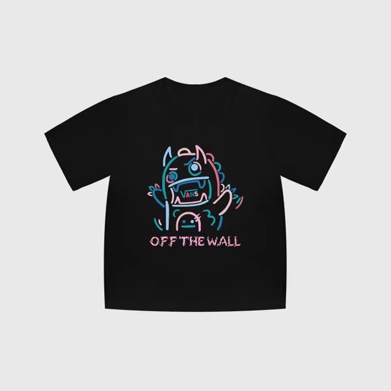 T-shirt pour enfants d'été Polo ample marque de mode marron haut chemise décontractée pour hommes vêtements de luxe rue manches courtes DX6