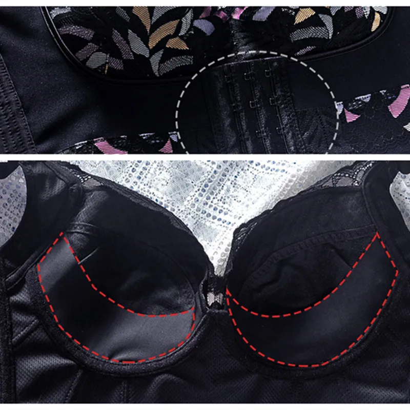 Padded Bras for Women Push Up Bra Lace Bra Lingerie new Plus Size 2025 Bra Add Two Cup Wire Free Brassiere C D E Cup Sexy Underwear Women