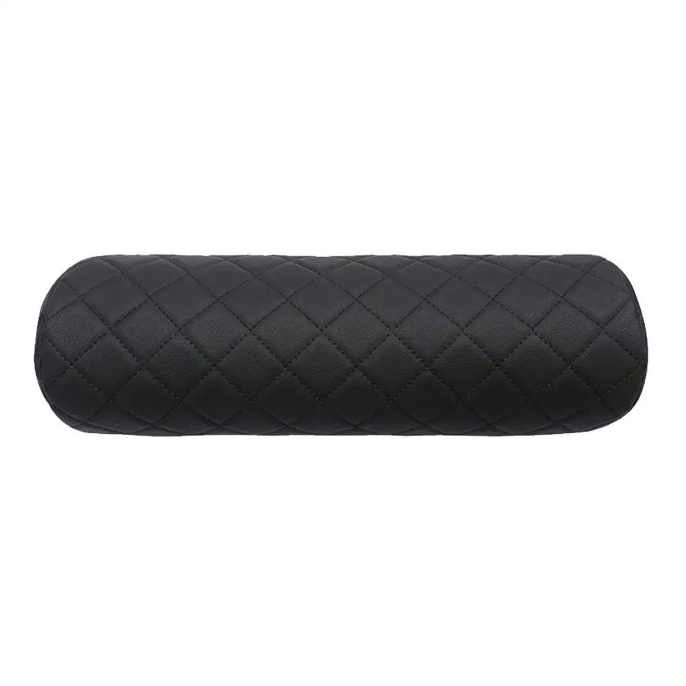 Seat Universal Neck Car Pillow Headrest Leather Memory Foam Cylindrical Office Protect Chair Breathable ddmysmile Headrest Pillow Cer G7p6 Smile