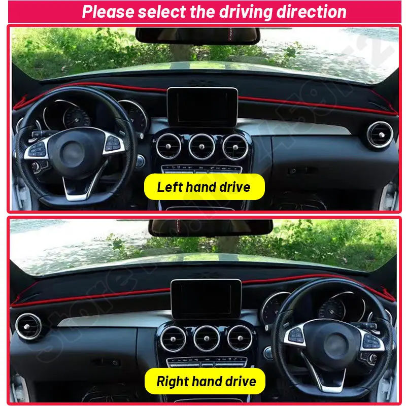 High Quality for Citroen C3 C4 Aircross 2017~2022 Car Dashboard Cover Mat Sun Shade Avoid Light Pad Carpets Anti-UV Interior