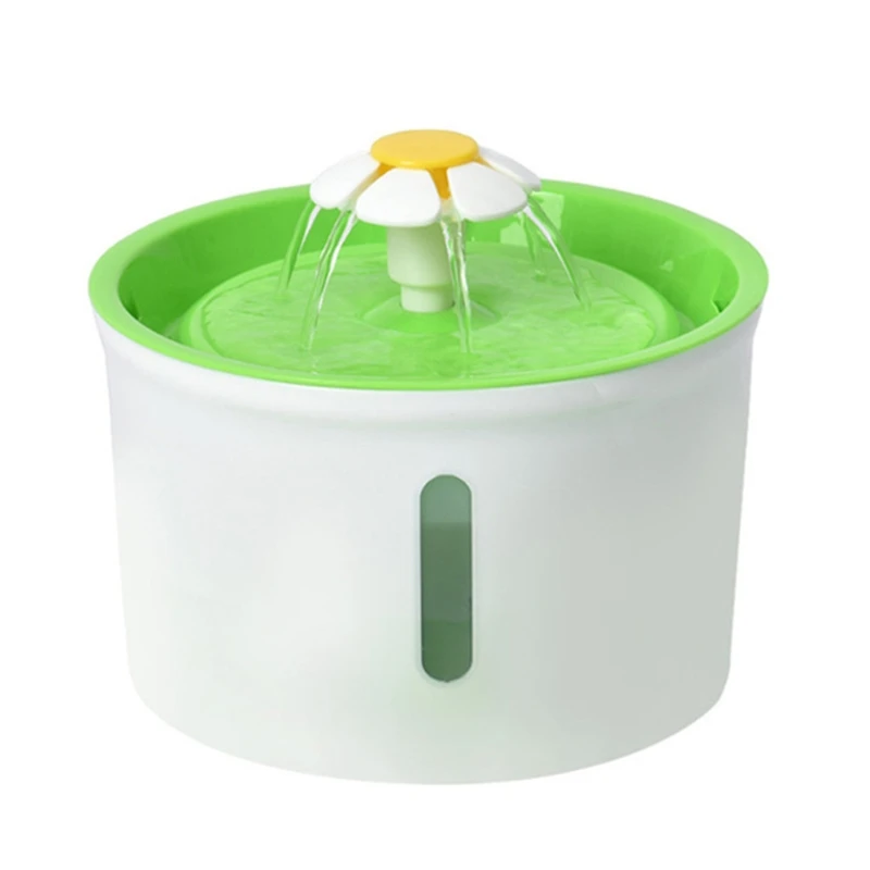 1 PC Replaced Flower For Round Shape Cat Fountain Drinker Cat Feeder Drinking Bowl 2025 new Flowing Flowers