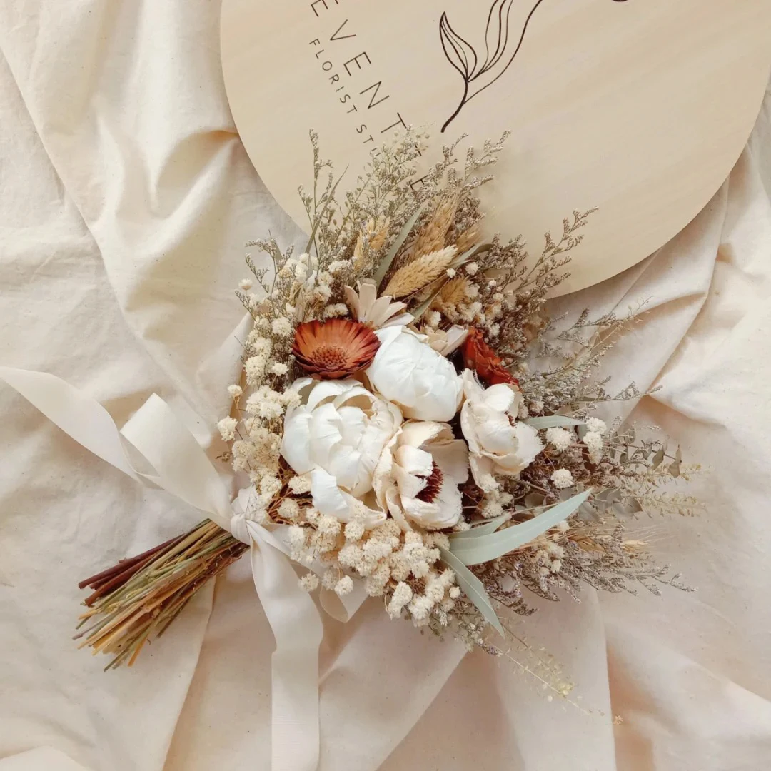Natural Hot Large Holding Pampas Grass Wedding Bouquets Hand Made Dried Flower Bridal Wedding Bouquets ddmysmile For Wedding Decoratio Smile
