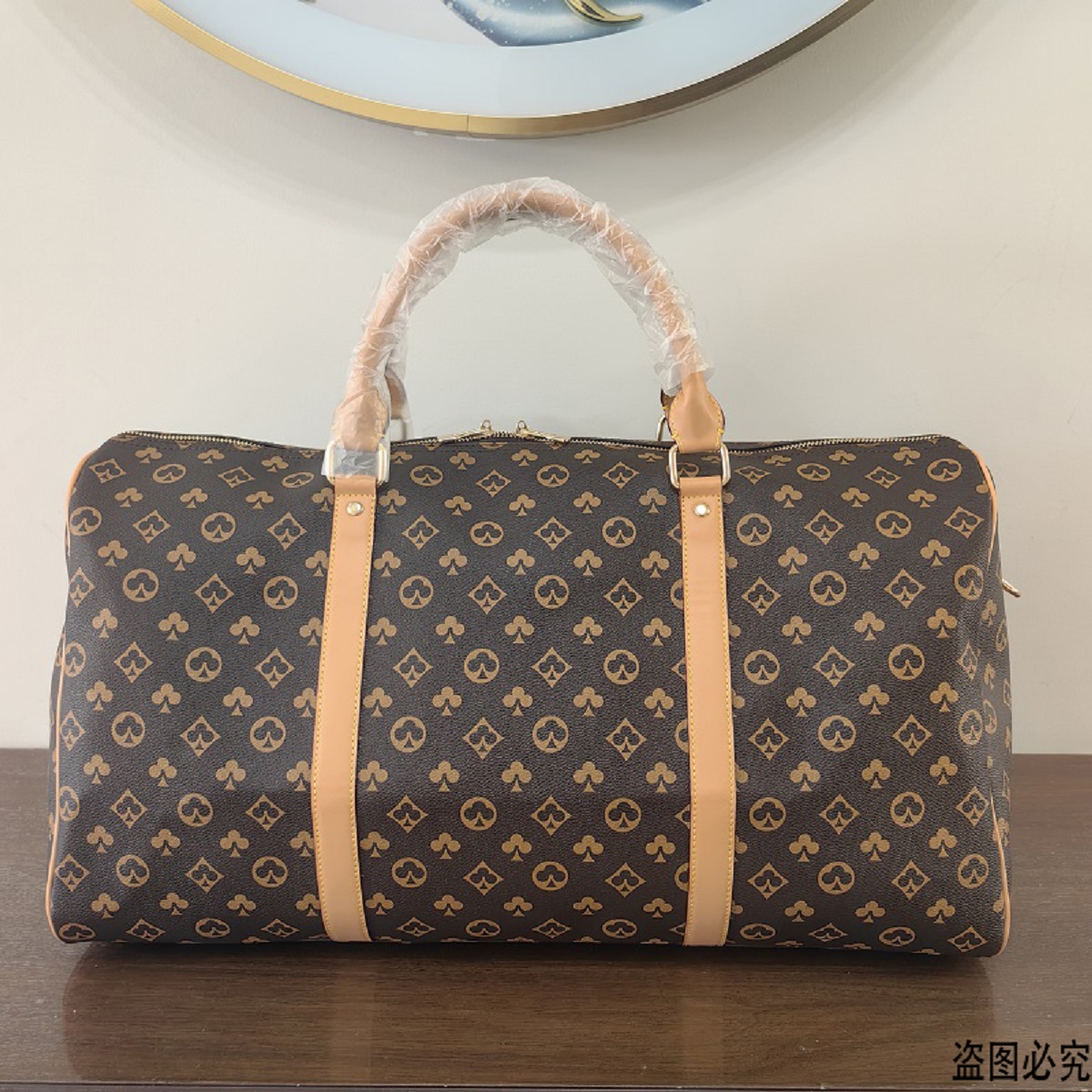 10A 55cm Leather designer men Duffel Bags Suitcases luggage Sport Outdoor Packs shoulder Travel bags messenger bag Totes bags Unisex handbags Duffel Bag 54cm