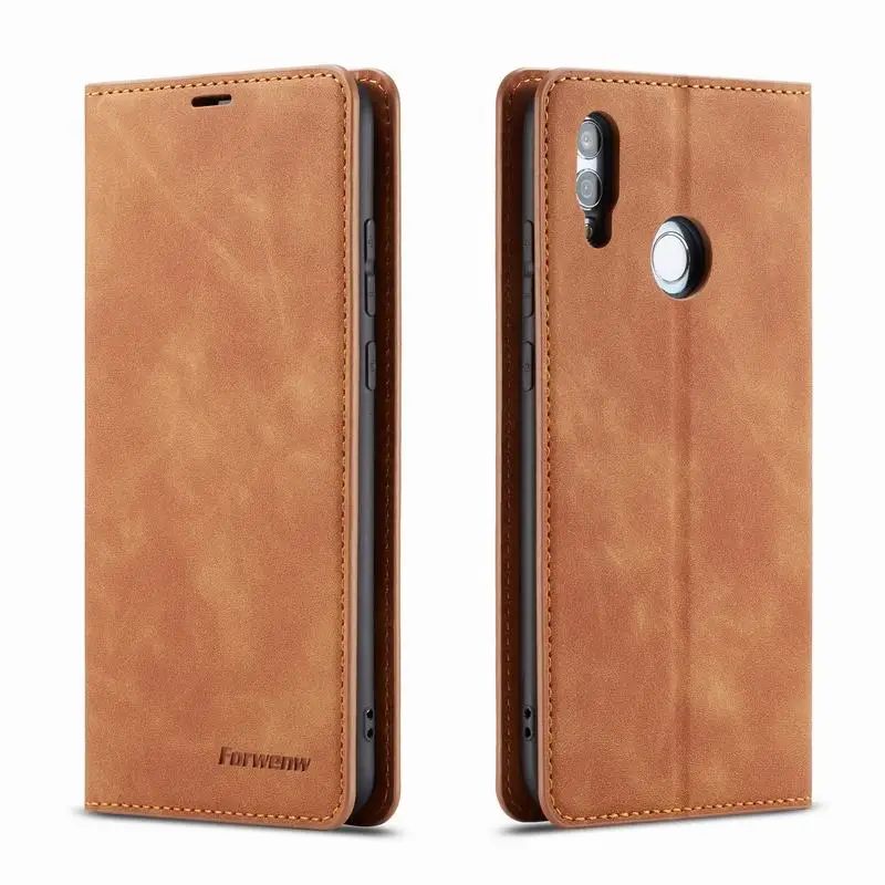 Case For Leather Wallet Honor 10 Lite 10i 20i Magnetic Flip Silicone Cover For Honor 10i 20E Cover Case smile