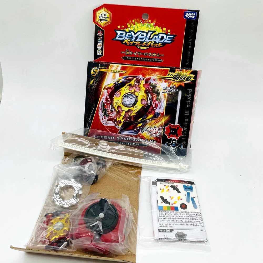 4D Beyblades TAKARA TOMY Legend Spriggan .7.MR Beyblade Burst Starter w/ Launcher B-86