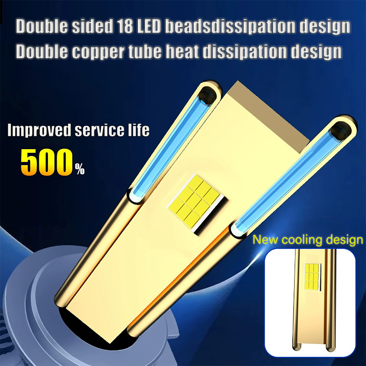 XJQC 300W 30000LM 6000K HB3 HB4 9005 9006 H1 H7 H4 H11 9012 H13 9004 Bulb Canbus Led Lamp CSP 7750 Power Car Headlight Light