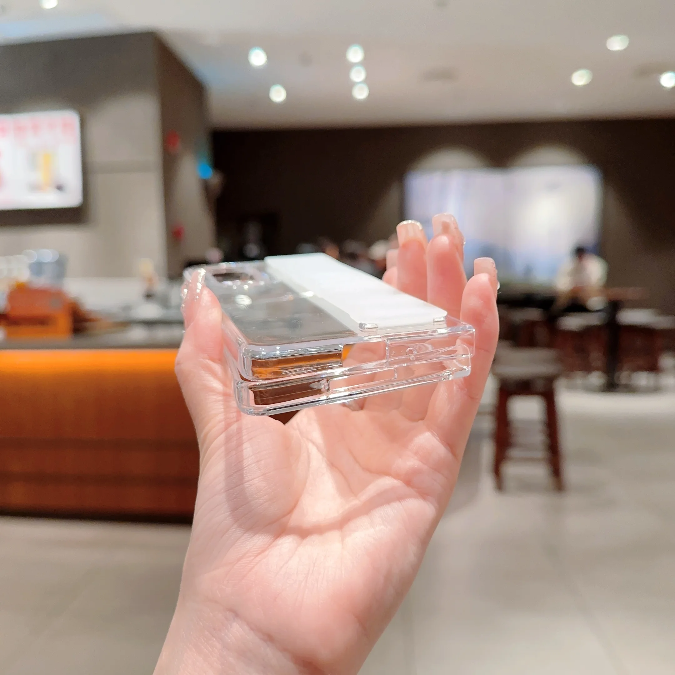 Phone Case Wriband Silicone For Samsung Galaxy ddmysmile Z Fold 5 4 3 Shell 2 In 1 Combo Hard PC Shockproof Cover Smile