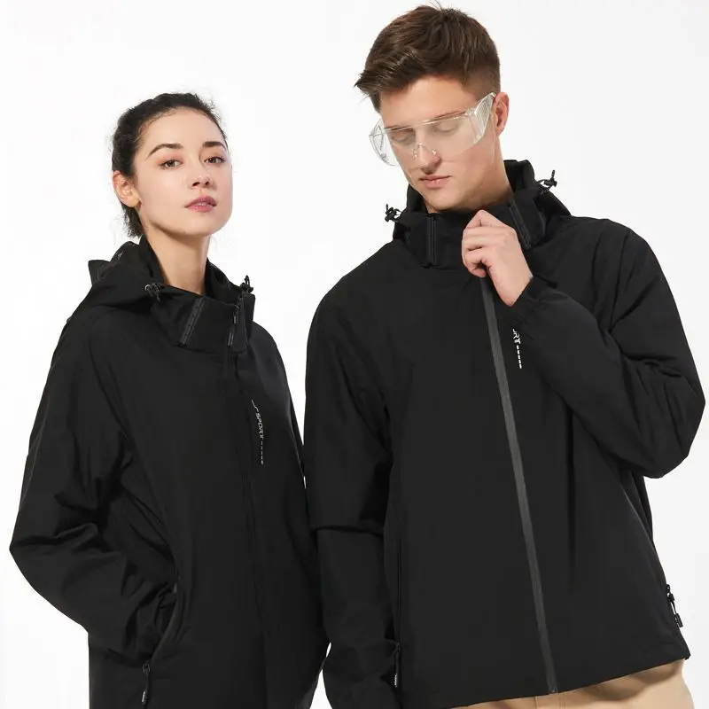Hiking Sports Jacket Outdoor Waterproof Jackets Men Women Single-layer Windbreaker Travel Mountaineering Clothes