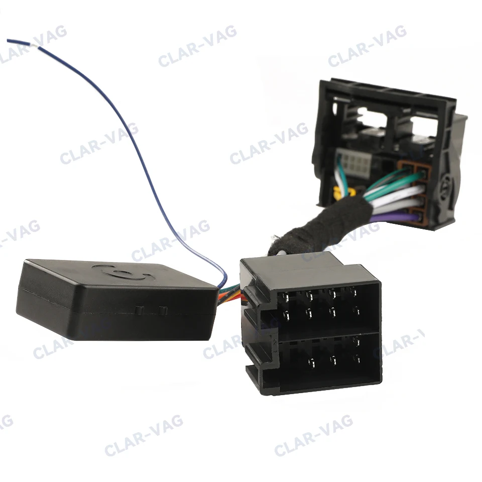 For VW Golf 6 Jetta 5 Passat Polo new Only For DS RCD360 MIB Radio Plug 2025 with CANBUS Decoder Simulator Plug and Play Radio Adapter