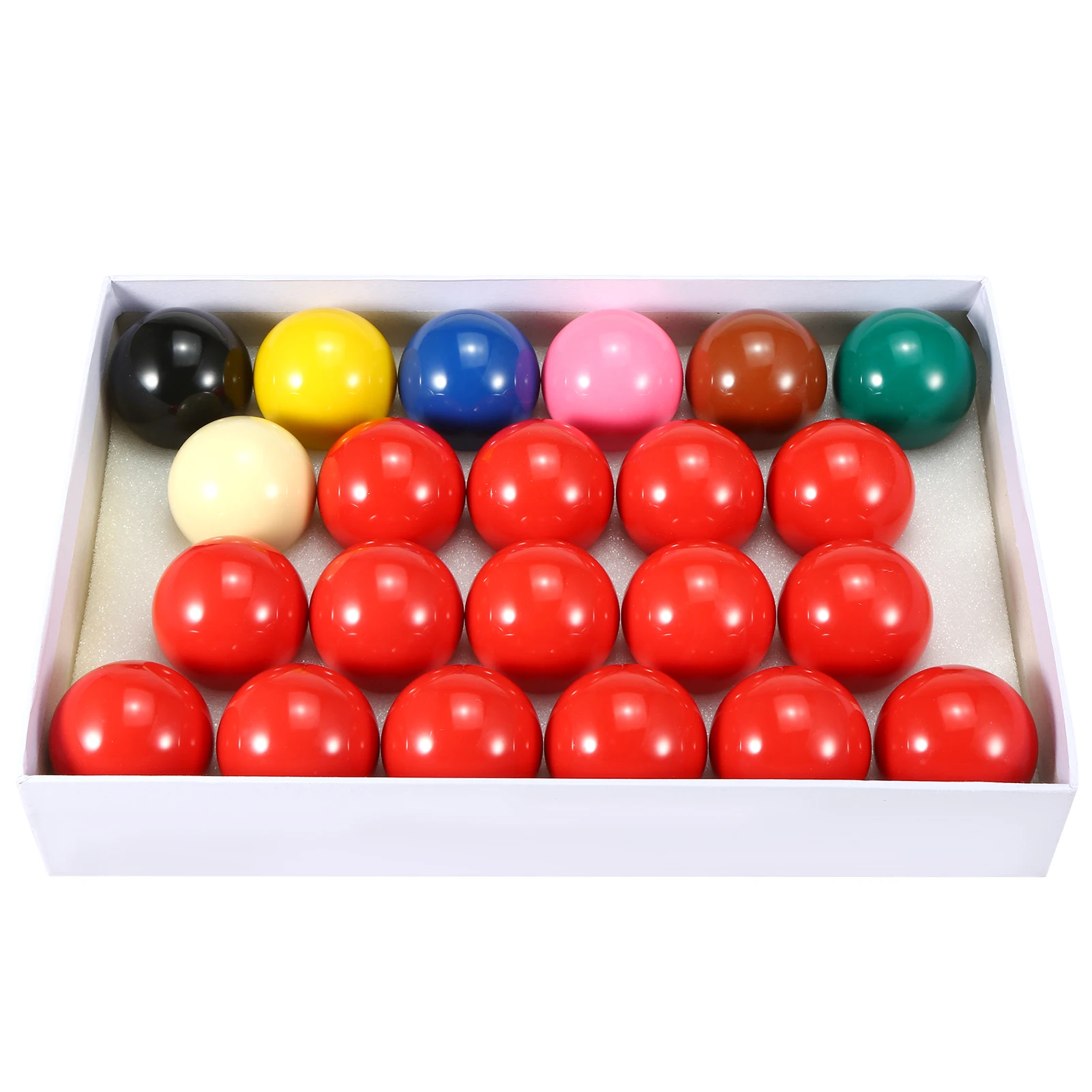 22pcs Billiard Balls British Billiard Ball Set Cue Sports Ball 52.5mm Resin Billiard Balls Pool Ball Set Leisure Sport Equipment