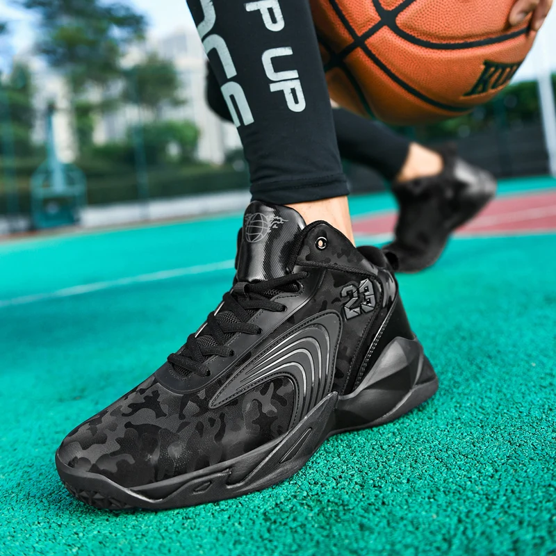 Basketball Shoes Breathable Unisex Street High Quality Sneakers Wearable Sports Training Athletic Basket Homme Chaussure sport