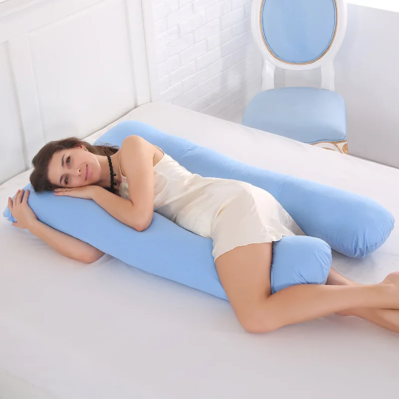 Waist Support Side Lying Removable and Washable Pregnancy Pillow U-shaped Pregnancy Pillow
