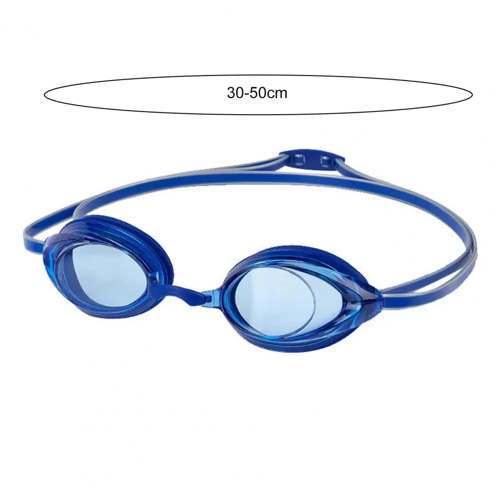 Goggles 2Pcs/Set Universal Snorkeling Waterproof Comfortable Wearing Diving Goggles No Leaking Silicone Swimming Hat smile