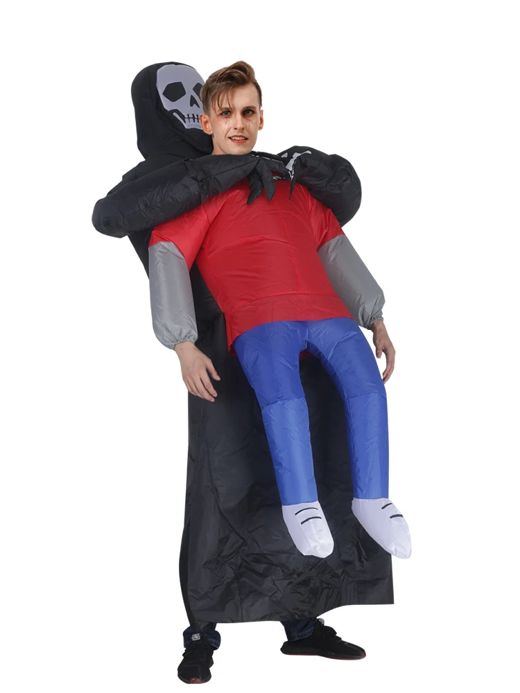 Adult Wrestlers Inflatable Costume For Helloween Funny Carnival Cosplay Costume For Men Women Friends Birthday Gifts