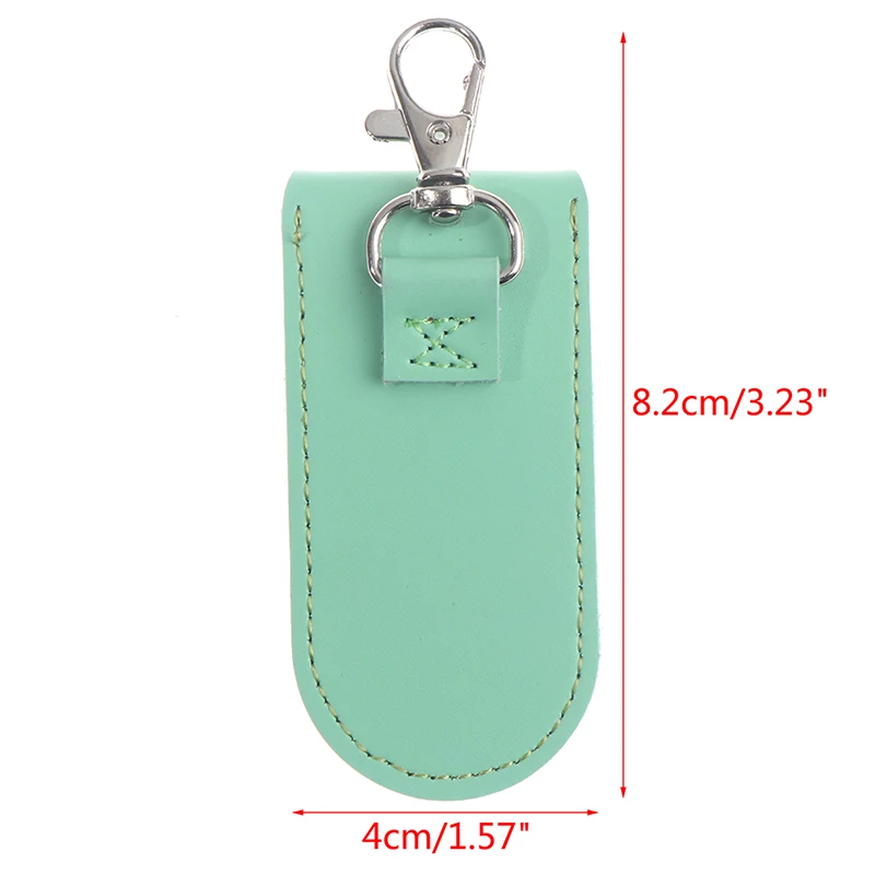 U Hasp Disk Leather Pouch Bag Case Protective Leather Key Ring For Usb Flash Drive Pendrive Memory Stick OTG USB Disk Bags smile