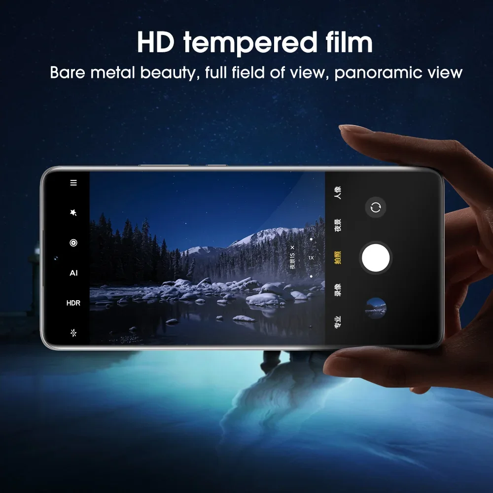 HD Curved Protective Glass For Xiaomi 12 Pro 12X Tempered Glass For Xiaomi12 Pro Mi 12X Mi12 12S Ultra 3D Screen Protector Film