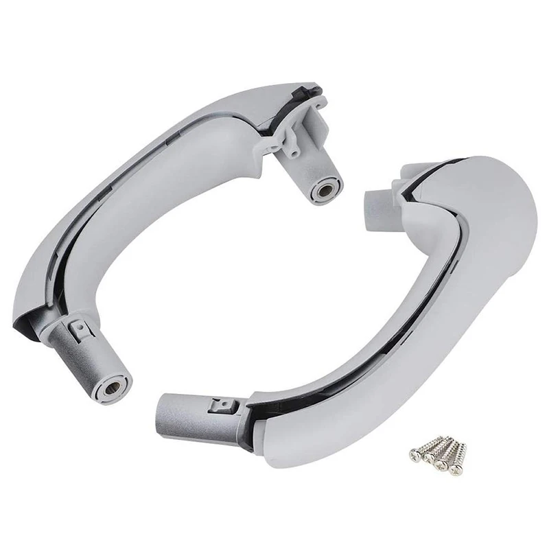 Benz W203 Mercedes for C-Class C230 C240 C280 C350 C320 03-07 Front Left and Right Interior Door Pull Handles Gray smile