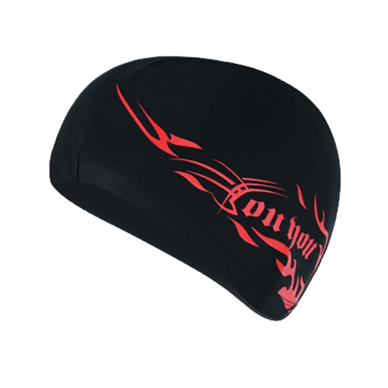 Elastic Swimming Cap for Men Women Hot Spring Spandex Swimming Hats Long Hair High-end Swimming Cap Suitable For Swimming Pool
