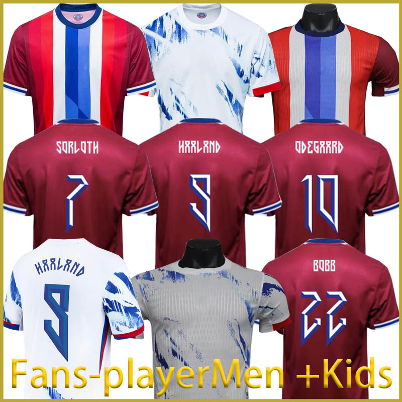 2024 2025 new team national men kids NoRwAy Soccer Jersey Haaland STRAND Odegaard sorloth LARSEN ER BERG NUSA OSTIGARD THORSTVEDT BOBB VETLESEN kit
