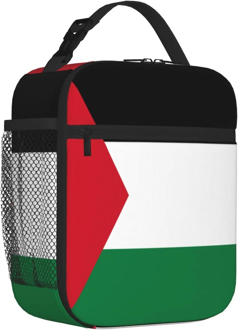 Of Palestine Reusable Flag Thermal Lunch Bag Men Women Waterproof Portable Insulated Lunch Box ddmysmile For Work Picnic Beach Smile