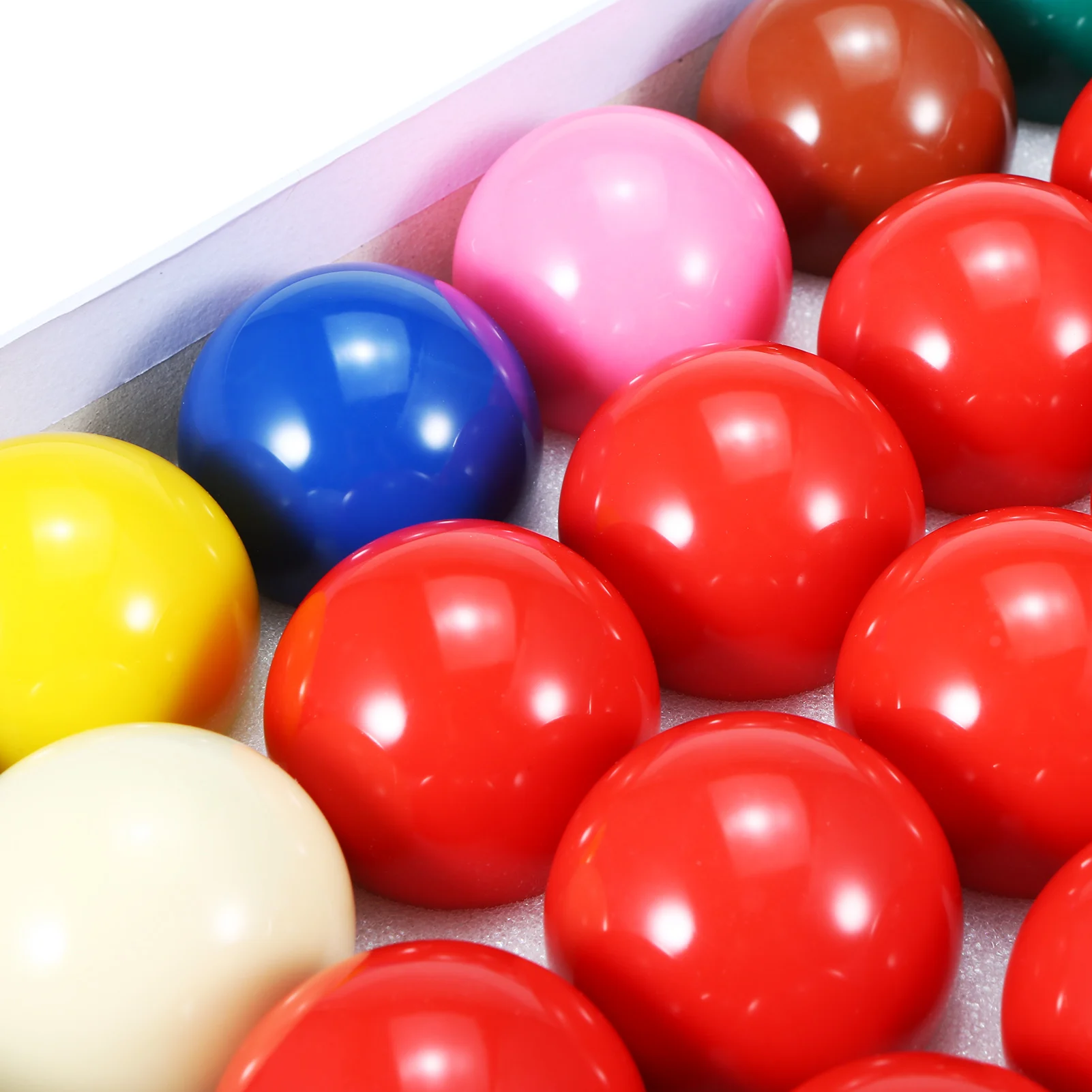 22pcs Billiard Balls British Billiard Ball Set Cue Sports Ball 52.5mm Resin Billiard Balls Pool Ball Set Leisure Sport Equipment
