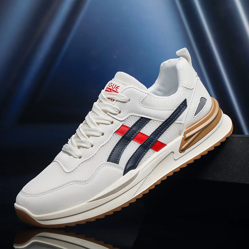 Trendy summer versatile men's sports shoes, comfortable and breathable sports walking shoes