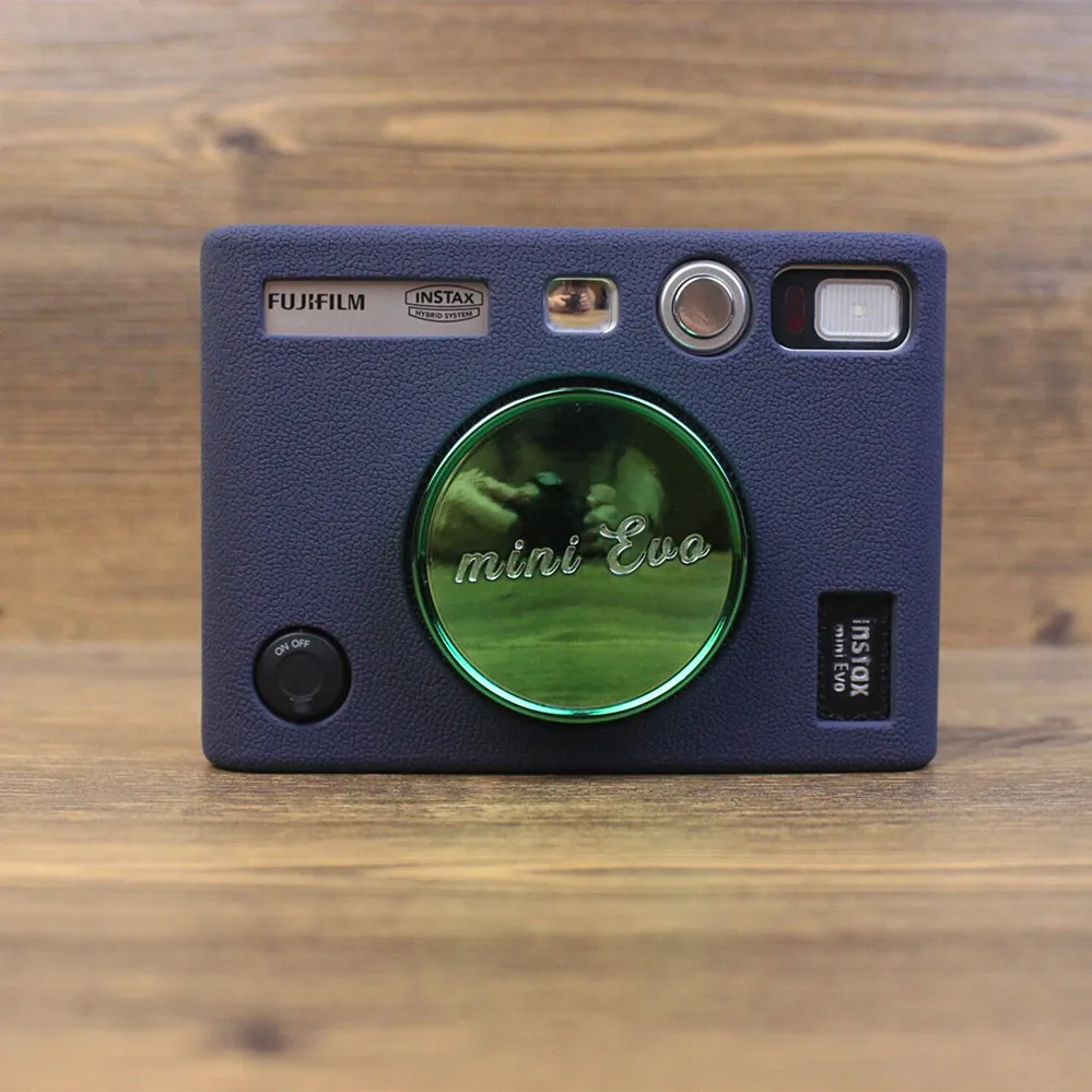 For Fujifilm Instax Mini EVO Protective Armor Skin Rubber Body Cover Soft Silicone Case Camera Bag
