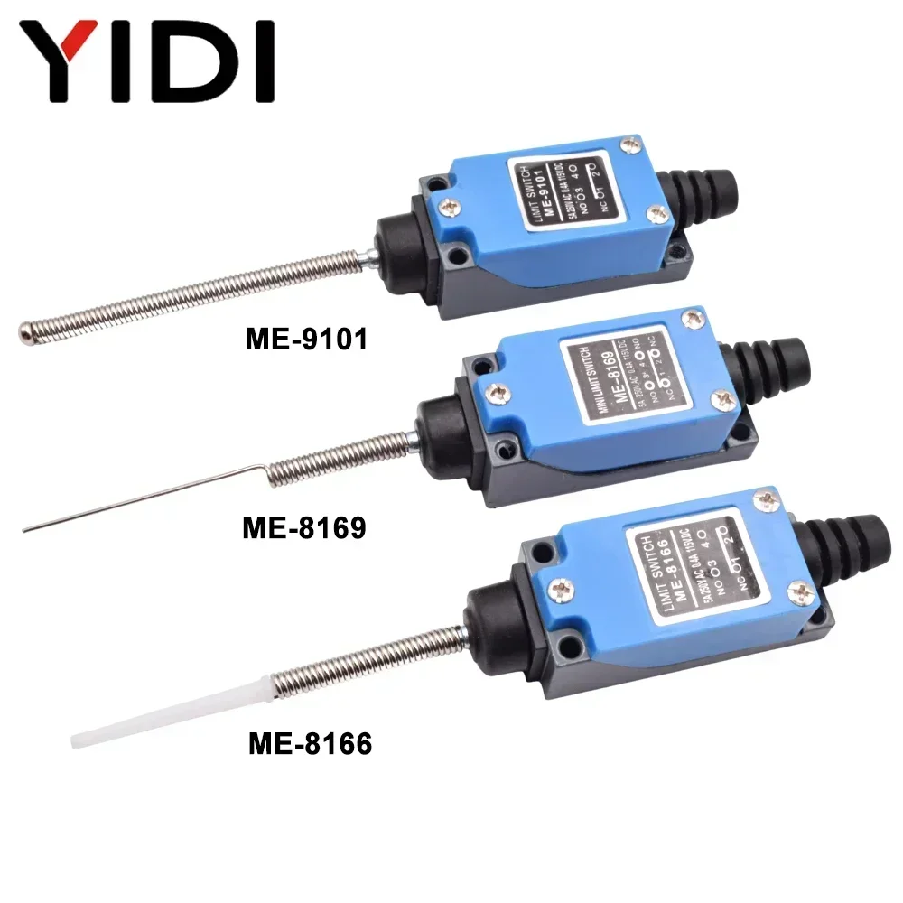 ME 8108 8111 8122 9101 Waterproof CNC Momentary Limit Switch 5A/220V Rotary Roller Lever Sealed Industrial Machine Limit Switch