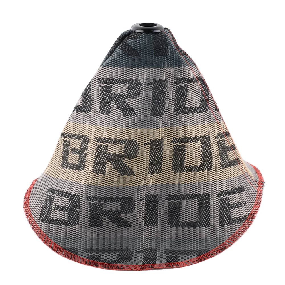 Bride Shifter Knob Gear Shift Gaiter Cloth Gear Stick Covers Dust-Proof Gear Shift Collars For Universal Car BMW e46 FIAT 500C