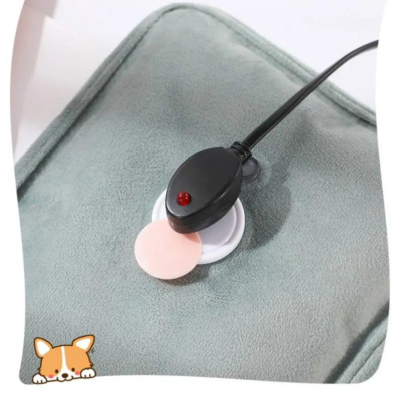 2023 New Electric Hot Water Bag Soft Winter Hand Warmer Reusable Hot Water Bottle EU Plug Rechargeable Warm Hand Pocket