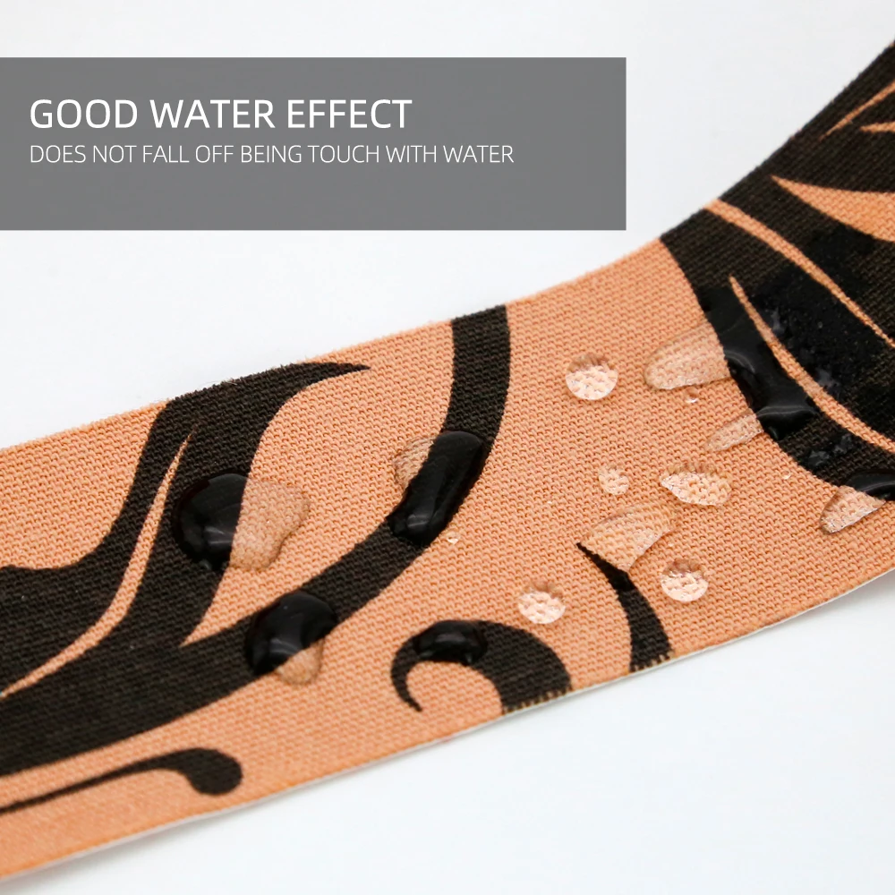 New Camouflage Kinesiology Kindmax Tape,Knee Pads for Sport Fiess,Athletic Recovery Elastic Bandage for Muscle Pain Relief smile