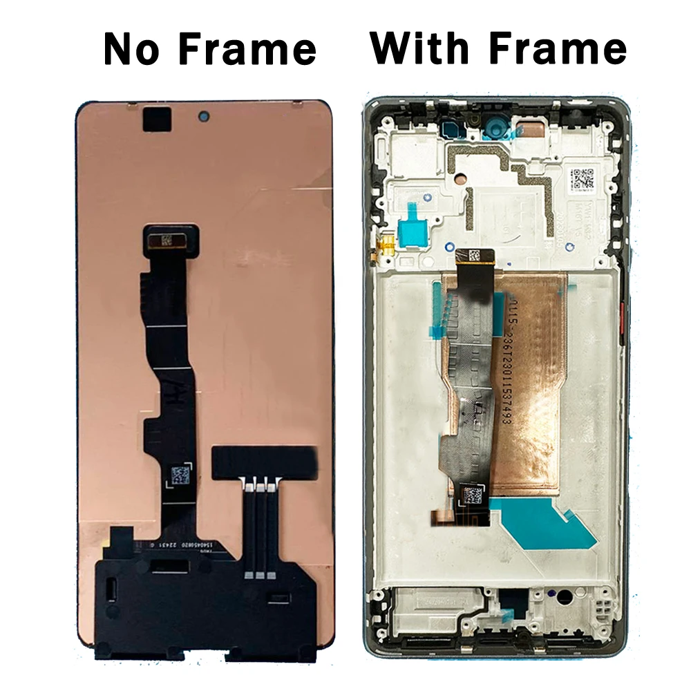 6.67''Original New For Xiaomi Redmi Note 12 Turbo LCD Touch Screen Digitizer Assembly For Redmi Note12Turbo Display With Frame