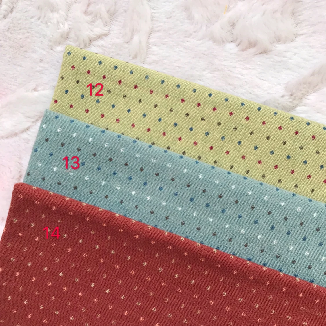50*70cm DIY Japan New Little Cloth group Yarn-dyed fabric,for sewing Handmade Patchwork Quilting , stripe dot Random smile 50*70cm ,