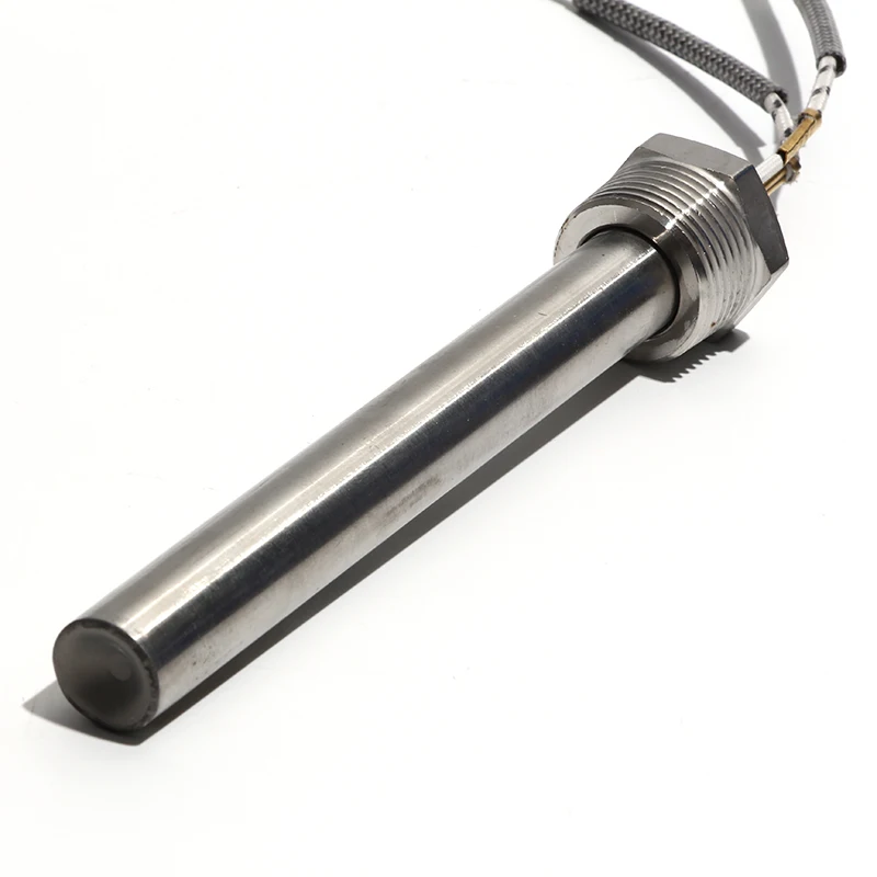 LUJINXUN 25mm x 350-550mm 2.5KW-4.5KW DN25/32mm NPT Thread Cartridge Heater Element Accept Custom