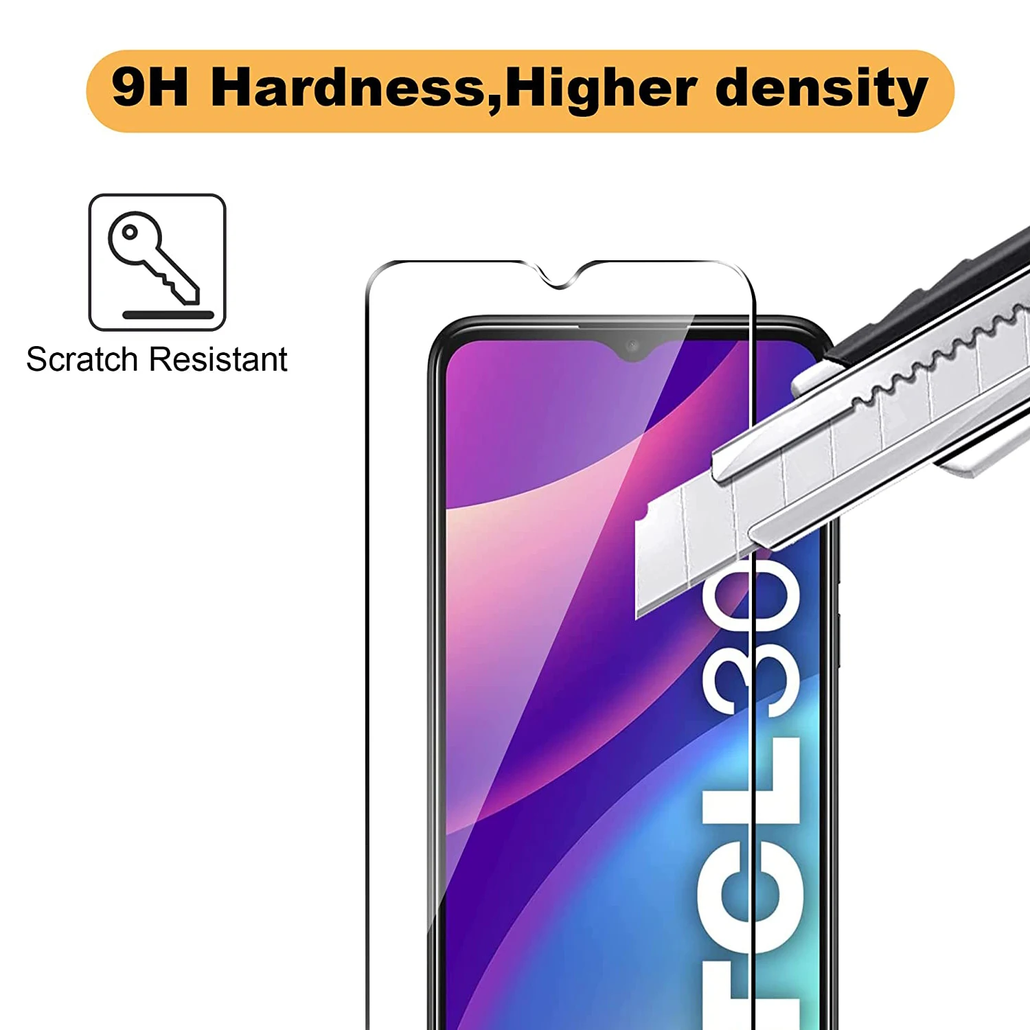 Screen Protector Glass 2/4Pcs For TCL 30 30+ 30Se Tempered ddmysmile Glass Smile +