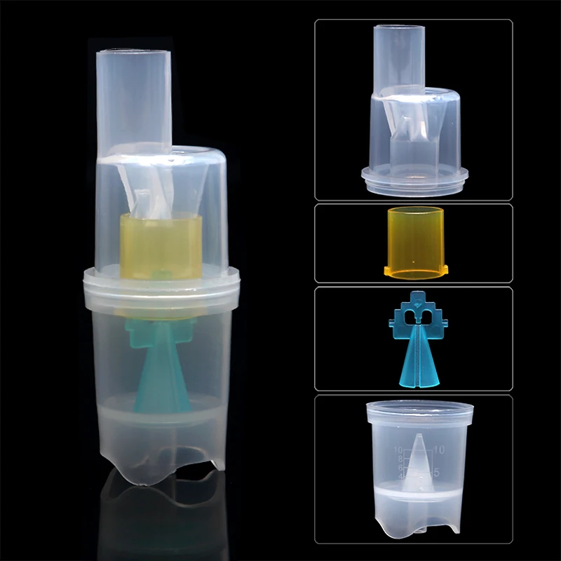 Family Care 10ML Health Inhaler Cup Compressor Nebulizer Part Atomized Spray Injector Parts Medicine Tank Freeshipping smile