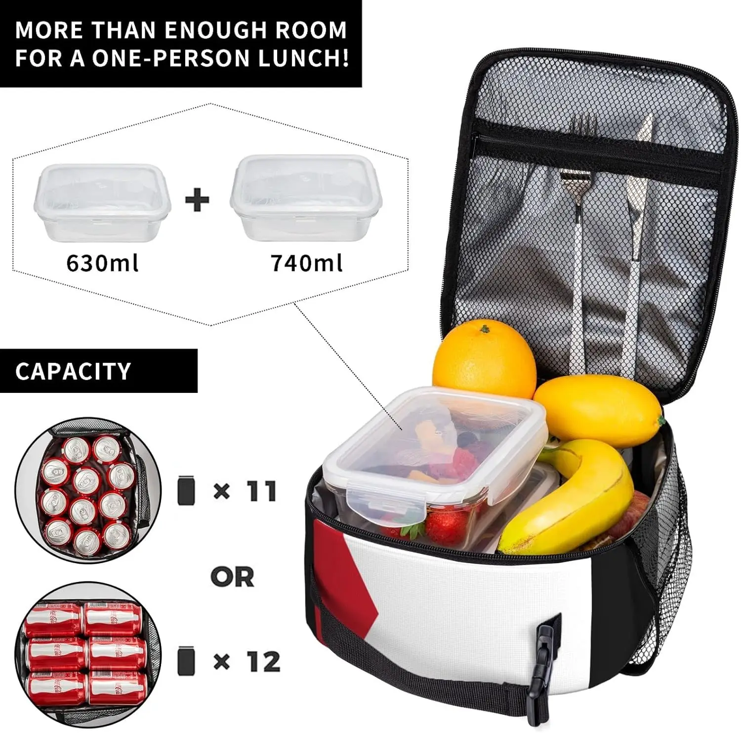 Of Palestine Reusable Flag Thermal Lunch Bag Men Women Waterproof Portable Insulated Lunch Box ddmysmile For Work Picnic Beach Smile