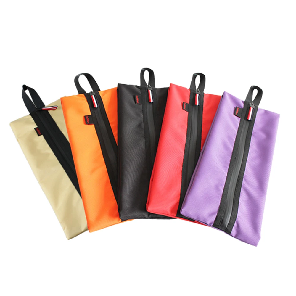 Bag for Shoe Travel Men and Women Water-resistant Shoe Storage Organizer with Zipper Closure smile