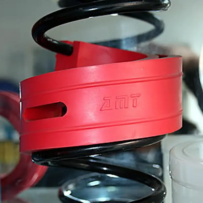 2PCS Red Color Car Shock-Absorber Spring Bumper Power Auto Buffers A/B/C/D/E/ Type Springs Bumpers Cushion