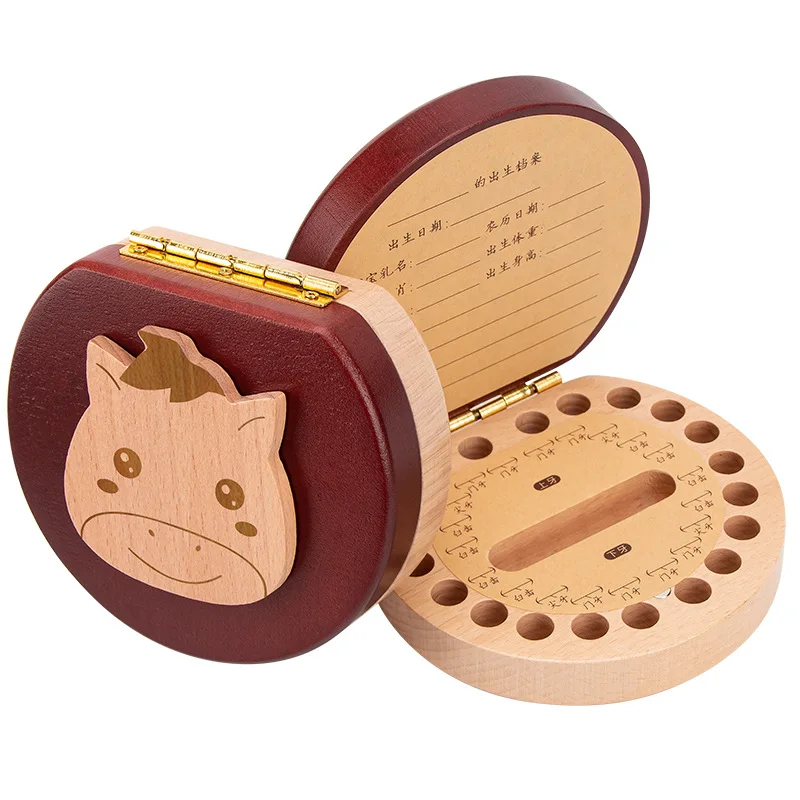 Teeth 11.8X11x4.5Cm Box Baby Memory Storage For Girls And Boys Tooth Keepsake ddmysmile With Fairy Image Smile