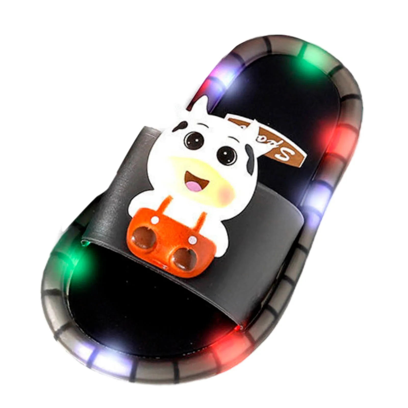 Luminous Slippers Led Hot Latest Sandals Designs For Kids Children PVC Jelly Slipper for Girls Size 4 Big Girl House Slipper smile