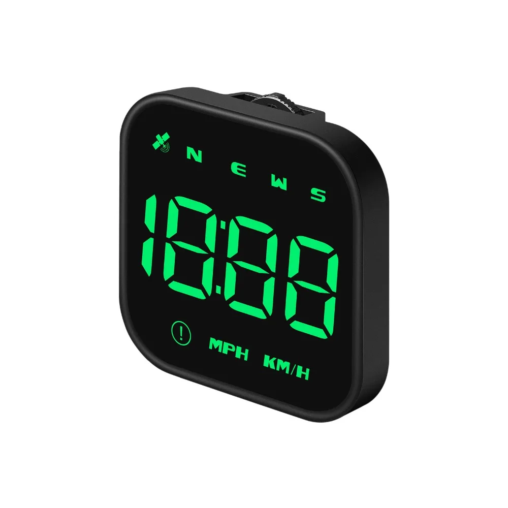 Head Up Display Car G4s GPS Smart Digital Speedometer Speed Time Overspeed Alarm ddmysmile Fatigue Driving Reminder Compass LED Display Smile