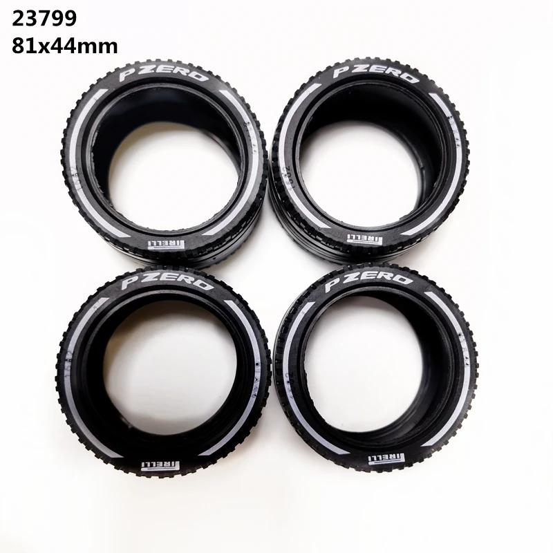 4 Tyre 23799 MichelinN Pzero0 Compatible With Lego CADA Car MOC 42083 42115 42056 42143 Building Technology Accessories Blocks