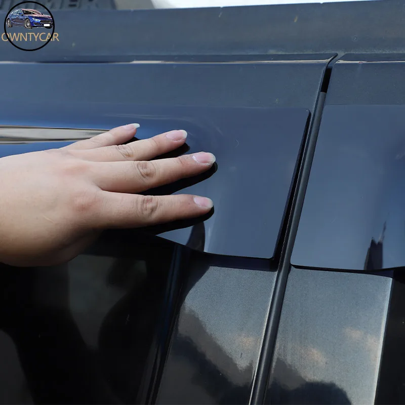 H2 H3 Hummer For 2003-2009 ABS Car Exterior Visor Vent Shades Window Sun Rain Guard Deflector Car Accessories smile